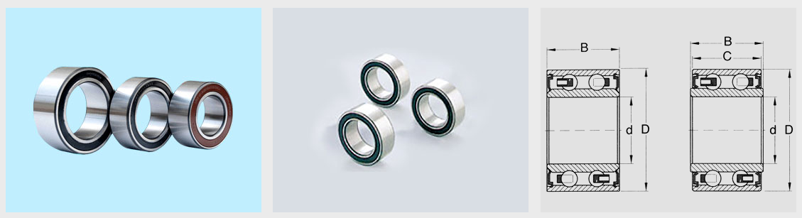 Automotive aircondition bearing